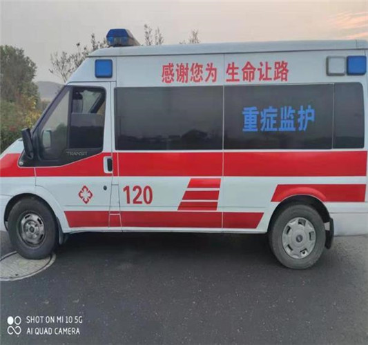 旺苍救护车出租服务案例3